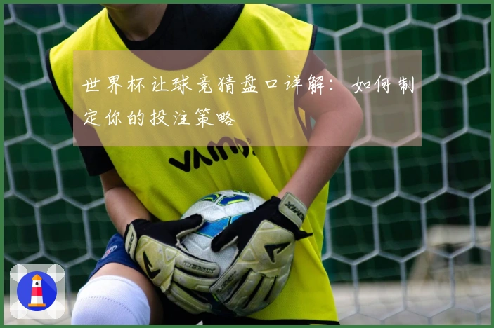 世界杯让球竞猜盘口详解：如何制定你的投注策略