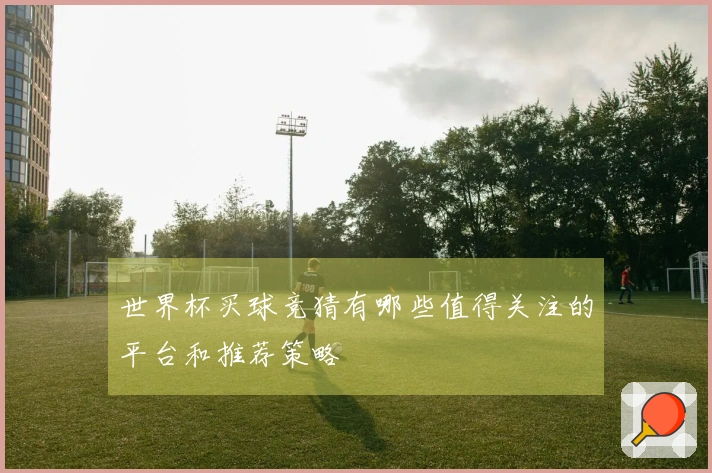 世界杯买球竞猜有哪些值得关注的平台和推荐策略